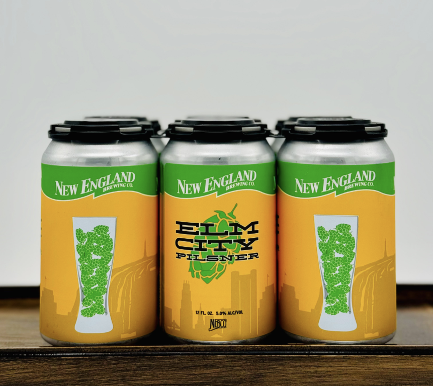 New England Brewing Elm City Pilsner 6-pack